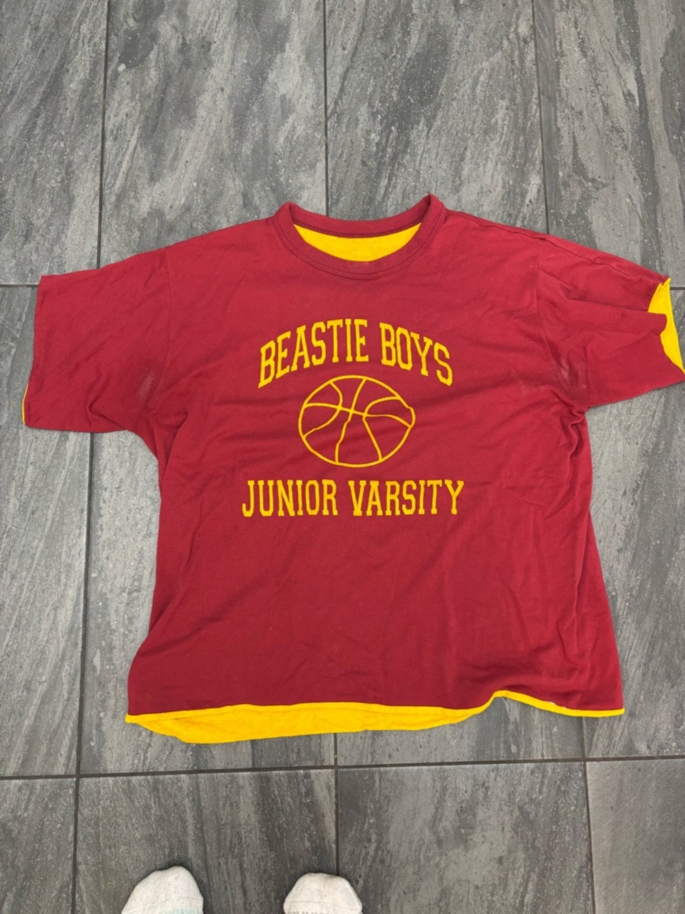 Beastie Boys 1992 Vintage Reversible Junior Varsity tee